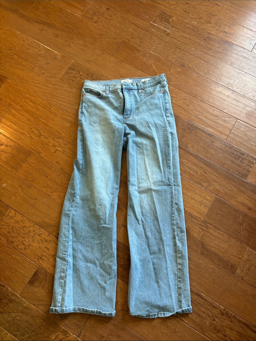 Jessica Simpson Light Blue Women's Wide-Leg Jeans